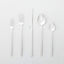 20-PIECE TILT BRUSHED SILVER FLATWARE SET