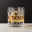 CIRQUE ETCHED DOUBLE OLD-FASHIONED GLASS