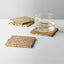 HONEYCOMB COASTERS SET OF 4