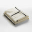 HUXLEY WOOL BLACK AND WHITE THROW