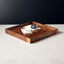 MARQ SQUARE BURL WOOD TRAY LARGE