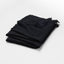 MERINO WOOL BLACK THROW