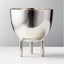 AARON SILVER FOOTED PLANTER