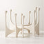 CINQ LARGE MULTI WHITE TAPER CANDLE HOLDER