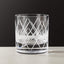 CIRQUE ETCHED DOUBLE OLD-FASHIONED GLASS