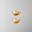 IDINA DOUBLE BOWL HANGING PLANTER