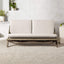 LECCO TEAK OUTDOOR PATIO LOVESEAT