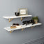 MARBLE WALL-MOUNTED SHELF 24"