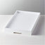 MARQ HIGH GLOSS WHITE RECTANGLE TRAY