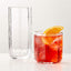 PANEL CLEAR FACETED BARWARE