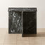 T SHORT MARBLE SIDE TABLE