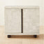 TESSA TILED MARBLE BAR CABINET